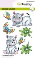 Hippopotamus - Clear Stamps - Craft Emotions