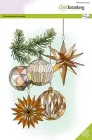 Christmas Decorations - Clear Stamps - Craft Emotions