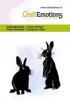 Rabbits - Clear Stamps - Craft Emotions