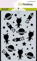 In Space - Stencils - CraftEmotions