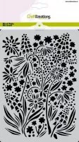 Summer Flowers A5 - Stencils - CraftEmotions