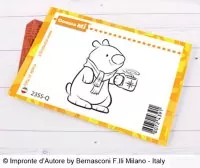 Choko Polar Bear - Rubber Stamp - Impronte D'Autore