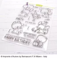 Party Time - Clear Stamps - Impronte D'Autore