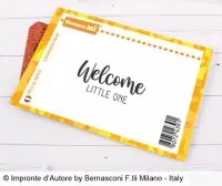 Welcome Little One - Rubber Stamp - Impronte D'Autore