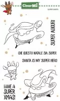 Super Santa - Clear Stamps - Impronte D'Autore