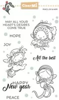 Peace, Joy and Hope - Clear Stamps - Impronte D'Autore