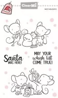 Mice Holidays - Clear Stamps - Impronte D'Autore