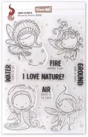 Elements Fairies - Clear Stamps - Impronte D'Autore