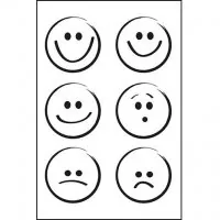 Smile - Clear Stamps - Efco