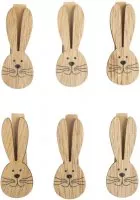 Wooden Pegs - Hasen - Rayher