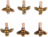 Wooden Pegs - Bees - Rayher
