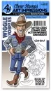 Cowboy Wiggle Wobble - Ai-Stamps + Dies