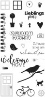 Welcome Home - Clear Stamps - Rayher