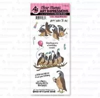 Hoppy Birdy Set - Clear Stamps - Ai - Kopie