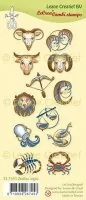 Zodiac Signs - Clear Stamps - Leane Creatief