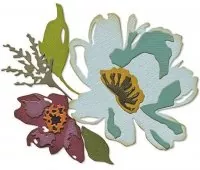 Brushstroke Flowers #3 - Thinlits Dies - Tim Holtz - Sizzix