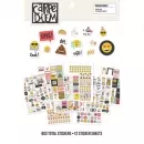 Simple Stories - Carpe Diem - Sticker Tablet - Emoji Love