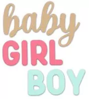 Baby Boy & Girl - Dies - Impronte D'Autore