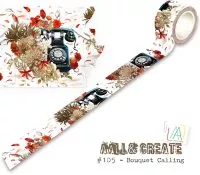 Bouquet Calling - Washi Tape - AALL & Create -#105