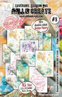 Prism Palette paper Kit A5 craft emotions