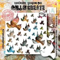 Wings Of Glory - Stencil #226 - AALL & Create