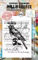 AALL & Create - Bird Collage - Clear Stamps #435