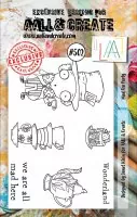 AALL & Create - Mad Tea Party - Clear Stamps #502
