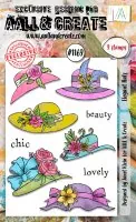 AALL & Create - Elegant Hats - Clear Stamps #1169