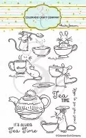 Tea Time Fun - Clear Stamps - Colorado Craft Company