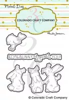 3 Bunnies & Robin - Dies - Colorado Craft Company