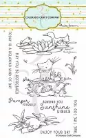 Pond Pampering - Clear Stamps - Colorado Craft Company