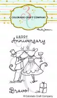 Anniversary - Clear Stamps - Colorado Craft Company