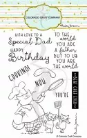Dad's Cooking - Clear Stamps - Colorado Craft Company