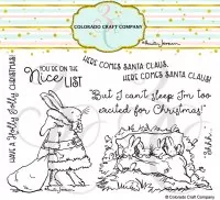Santa Bunny - Clear Stamps - Colorado Craft Company