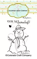 Sweetest Snowman Mini - Clear Stamps - Colorado Craft Company