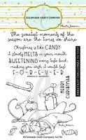 Candy Cane Mice - Clear Stamps - Colorado Craft Company