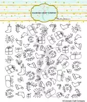 Christmas Background - Clear Stamps - Colorado Craft Company