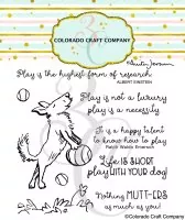 Play Ball - Clear Stamps - Colorado Craft Company