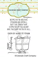 Big Gift Mini - Clear Stamps - Colorado Craft Company