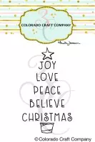Word Tree Mini - Clear Stamps - Colorado Craft Company