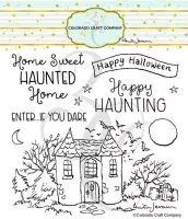 Happy Haunting - Clear Stamps - Colorado Craft Company