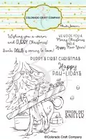 Furry Christmas - Clear Stamps - Colorado Craft Company