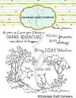 Forever Foxes - Clear Stamps - Colorado Craft Company