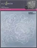 Frilly Peonies - 3-D Embossing Folder - Altenew