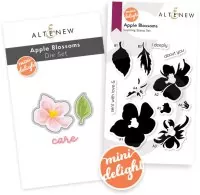 Mini Delight: Apple Blossoms - Stamp & Die Bundle - Altenew