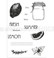 Zitrone - Clear Stamp - Alexandra Renke