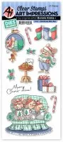 Christmas Mice Set - Stamp + Die - Art Impressions