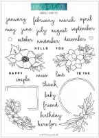 Annuals - Clear Stamps - Concord & 9th