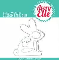 Bunny Tag - Elle-ments - Dies - Avery Elle