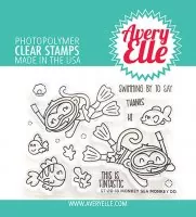 Monkey Sea Monkey Do - Clear Stamps - Avery Elle